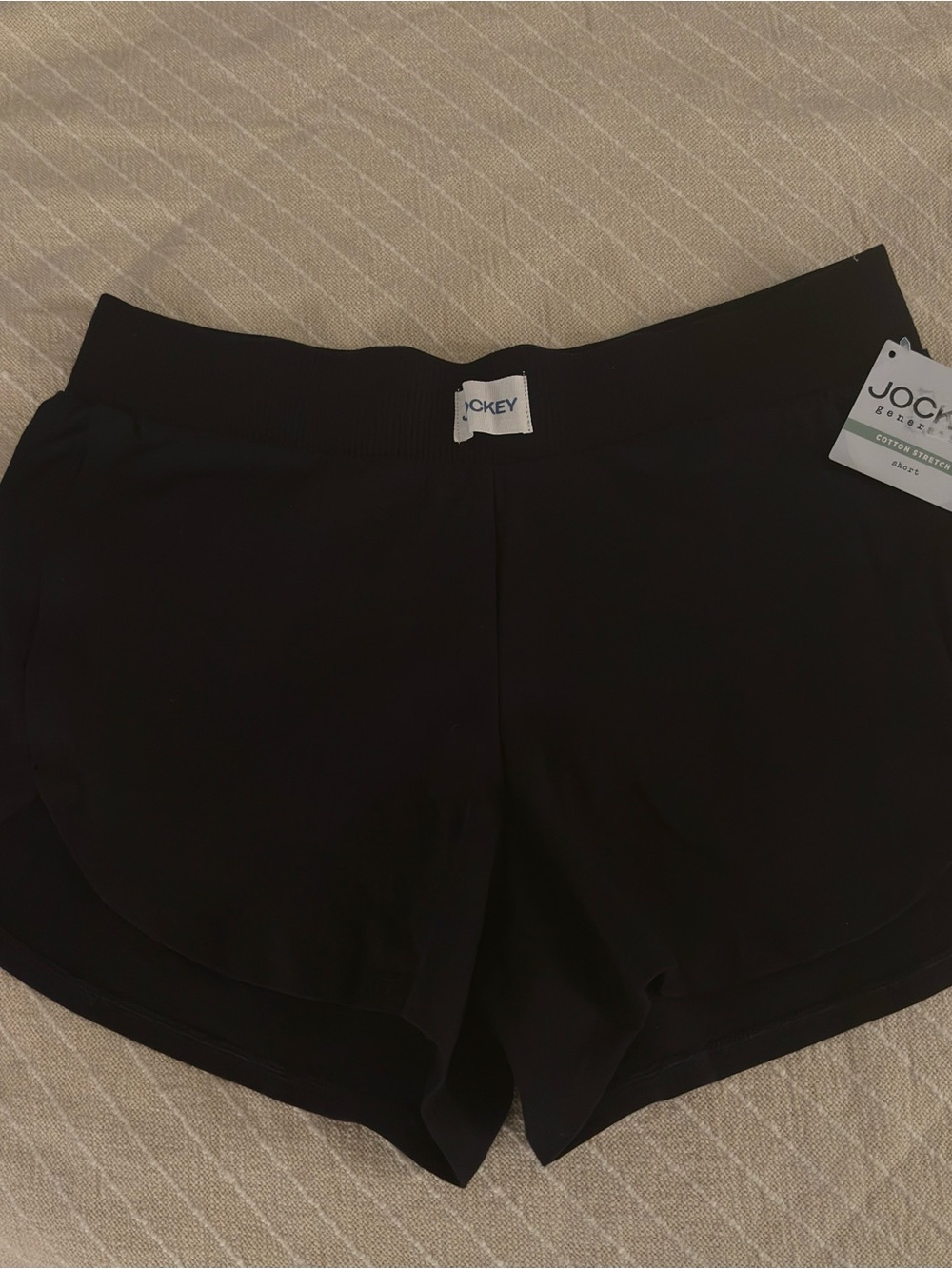 Jockey Women's Black Athletic Shorts